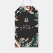 編集可能文字パン引用文ギフトラベル ギフトタグ (正面)