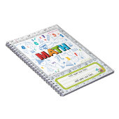 編集可能新学期数学ノートブック ノートブック (右側)