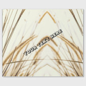 編集可能紙付きラッピング文字 ラッピングペーパー (フラット)