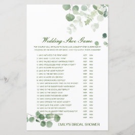 編集可能結婚シューゲームウェディングシャワーゲーム