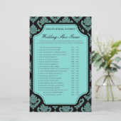 編集可能結婚シューゲームウェディングシャワーゲーム (スタンド正面)