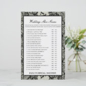 編集可能結婚シューゲームウェディングシャワーゲーム (スタンド正面)