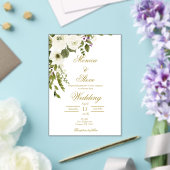 編集可能結婚式招待状テンプレート アクリル招待状 (インサイチュ (ウェディング))