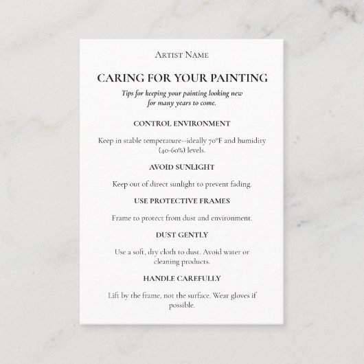 編集可能絵を描カー気にド感謝アート挿入 名刺 (正面)