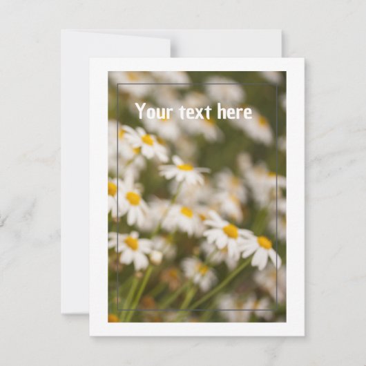 編集可能自然カード シーズンカード (正面)