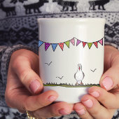 編集可能航海のシーガル束 コーヒーマグカップ