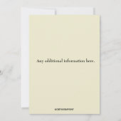 編集可能航海の帆船ヘルム 招待状 (裏面)