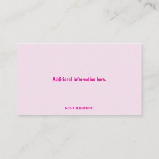 編集可能蝶おむつラッフル エンクロージャーカード (裏面)