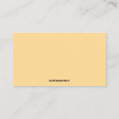 編集可能裁縫供給テーラーシーストレス 名刺 (裏面)