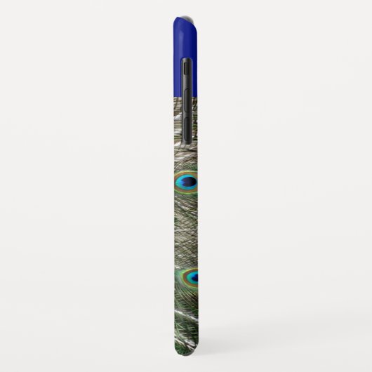 編集可能誇りを持ったピーコックブルースとグリーン Case-Mate iPhoneケース (裏面/左)