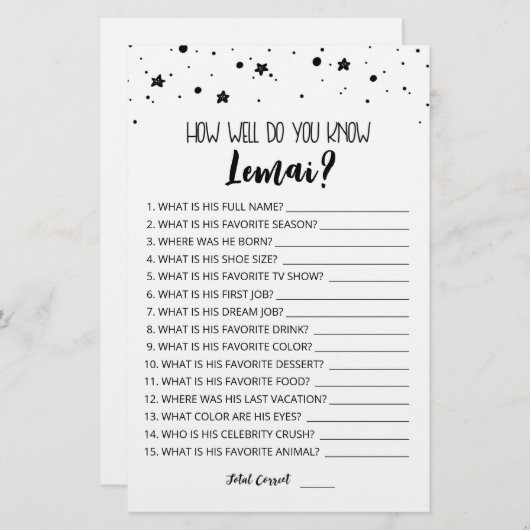 編集可能誕生日少年 (正面/裏面)