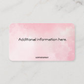 編集可能10フィットネスクラスパス 割引カード (裏面)