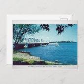 編集可能1970sカナダヴィンテージ旅行 ポストカード (正面/裏面)