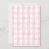 編集可能！パーティーアニマル大集合！ファームガール誕生！ 招待状 (裏面)