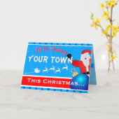 編集可能 – 私は( YOUR TOWN ) カード (黄色い花)