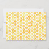 編集可能Beeフォト招待状 招待状 (裏面)