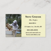 編集可能Bee Keeper名刺 名刺 (正面)