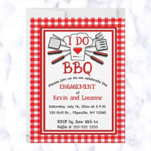 編集可能I Do BBQ婚約
