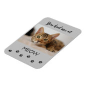 編集可能Meowで私がいた マグネット (左側)