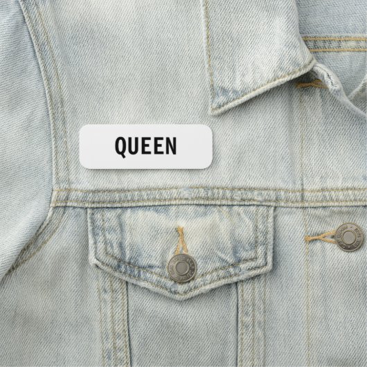 編集可能QEEON文字 名札 (インサイチュ)