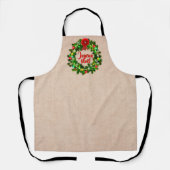 編集文字タブリエジョユーノエル エプロン (正面)