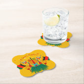 編集文字マッチングクワンザパーティー ペーパーコースター (インサイチュ)