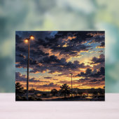 編集済み写真風景アート (高画質) アクリルサイン (ニュートラル)