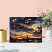 編集済み写真風景アート (高画質) アクリルサイン (ウェディング)
