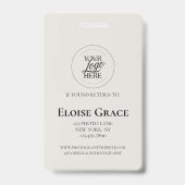 編集用写真 黒ロゴ フォトグラファー バッジ (裏面)