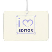 編集者だ カーエアーフレッシュナー (裏面)