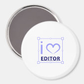 編集者だ マグネット (正面/裏面)