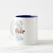 編集者のかわいいギフト ツートーンマグカップ (正面左)