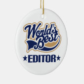 編集者のギフトのオーナメント セラミックオーナメント (右)
