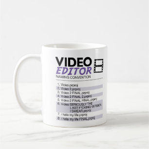 編集者ファイル示すこと コーヒーマグカップ