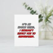 編集者対象…分からないだろう ポストカード (スタンド正面)