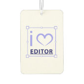 編集者 カーエアーフレッシュナー (裏面)