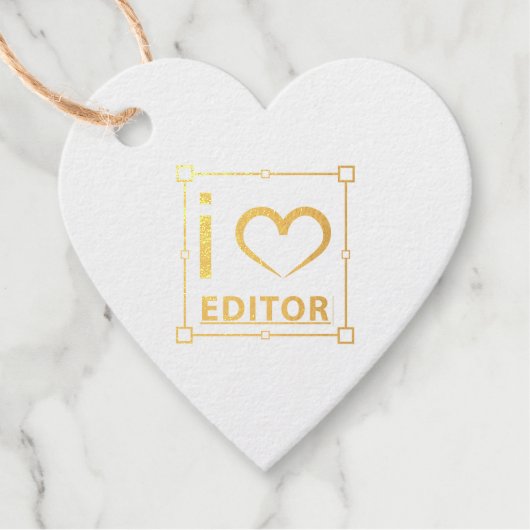 編集者 フェイバータグ (正面)