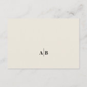 編集部監修 アイボリー フォト ウェディング 詳細 エンクロージャーカード (裏面)