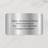 編集長 名刺 (裏面)