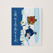 編集、クリスマス/ Navidad, Olentzero iceスケートで滑る, ジグソーパズル (縦)