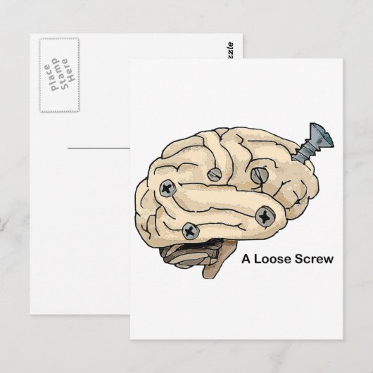 緩いねじ ポストカード (正面/裏面)