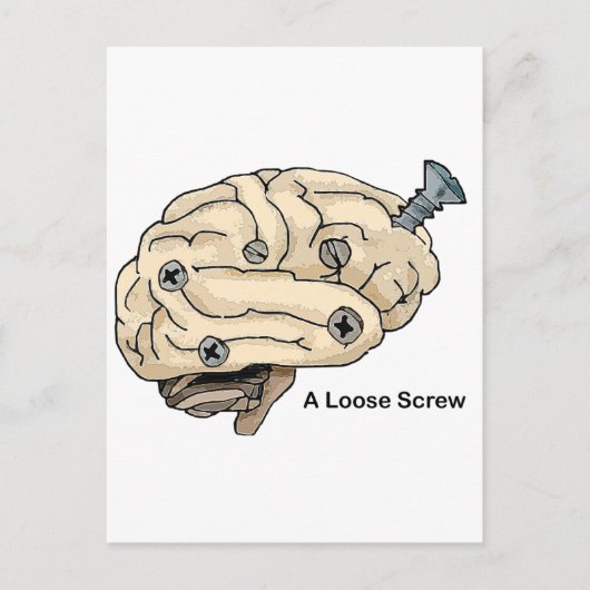 緩いねじ ポストカード (正面)