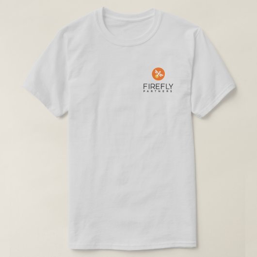 緩いフィットグレーのTシャツ  Tシャツ (デザイン正面)