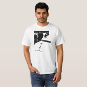 緩い唇の流しの船 Tシャツ (正面フル)