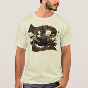 緩い唇の流しはティーを出荷します Tシャツ