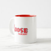 緩い子供部屋の伝統的なロゴ ツートーンマグカップ (正面左)