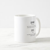 緩い定義マグを失って下さい コーヒーマグカップ (正面右)