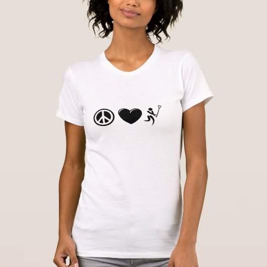 緩い平和愛 Tシャツ (正面)