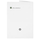 緩い花びら(カード)を搭載する花の花束 (裏面)