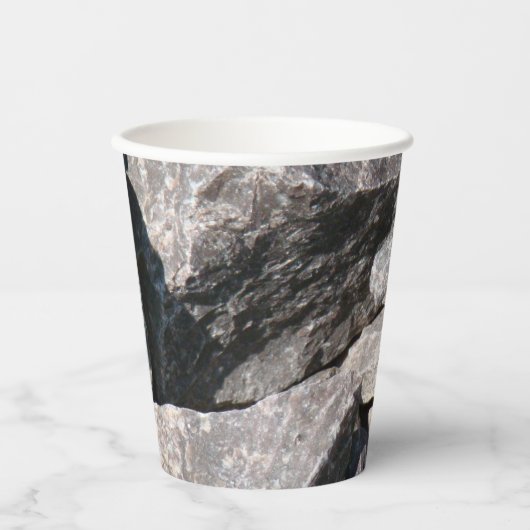 緩い花崗岩 紙コップ (正面)
